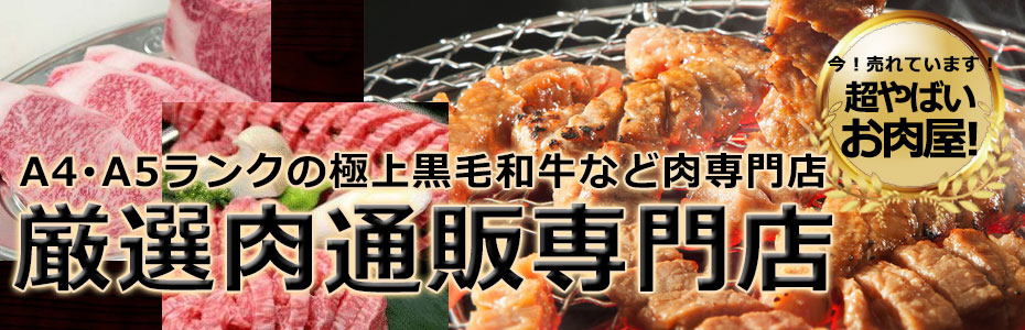 厳選肉通販専門店 - A4・A5ランクの極上黒毛和牛など肉専門店